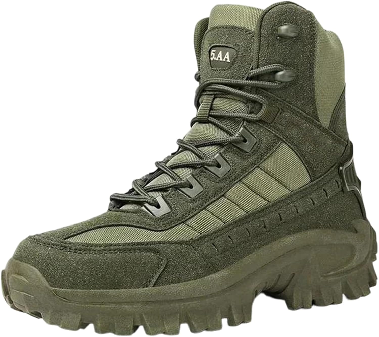 Мужские ультрапрочные ботинки Alloaone из искусственной кожи с перекрестной шнуровкой, высокие до щиколотки, в стиле мотоцикла для тактического и повседневного ношения, Army En8
Мужские ультрапрочные ботинки Alloaone из искусственной кожи с перекрестной шнуровкой, высокие до щиколотки, в стиле мотоцикла для тактического и повседневного ношения, Army En8