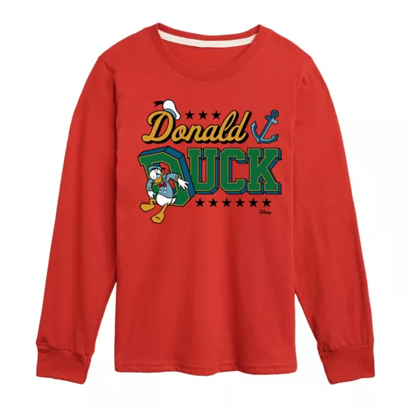 Футболка с длинным рукавом для мальчиков 8-20 лет Disney "Микки Маус и друзья" с принтом Дональда Дака Disney, красный
Футболка с длинным рукавом для мальчиков 8-20 лет Disney "Микки Маус и друзья" с принтом Дональда Дака Disney, красный