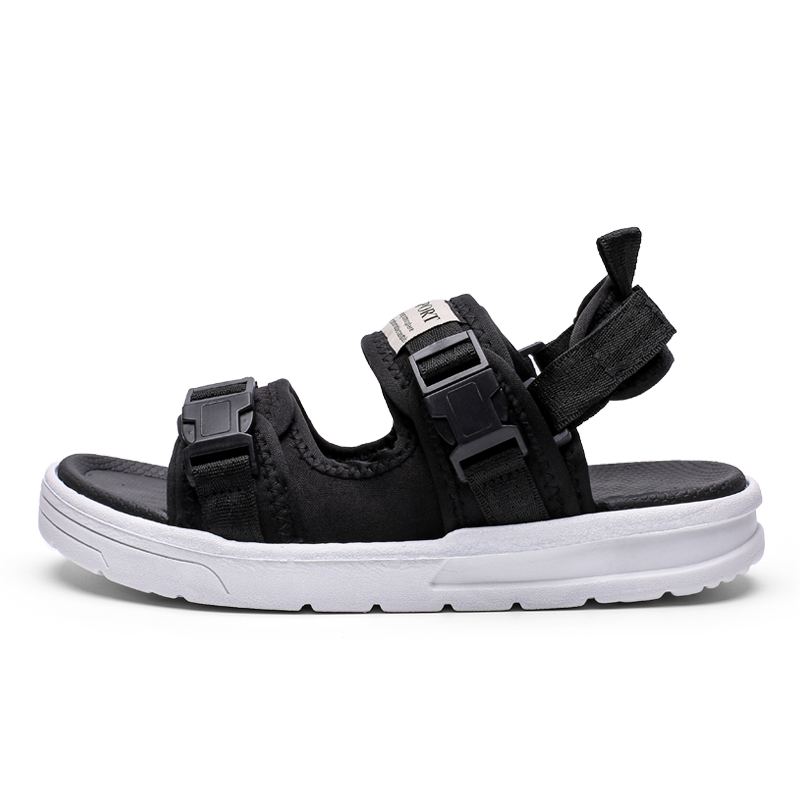 LONGYING Пляжные сандалии мужские черно-белые, цвет Black White
LONGYING Пляжные сандалии мужские черно-белые, цвет Black White