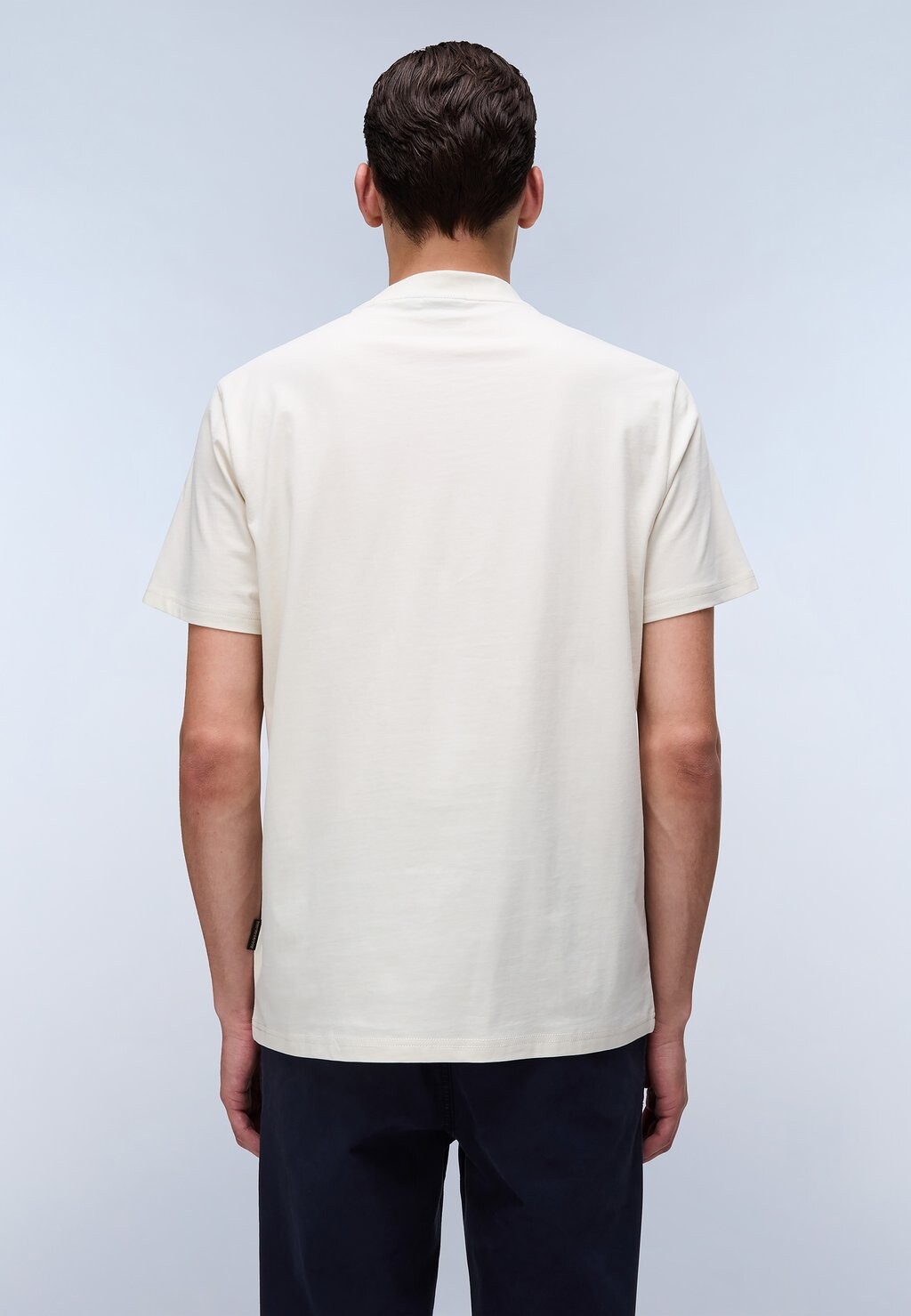 Футболка с принтом Napapijri, бежевый 
Футболка с принтом Napapijri, бежевый