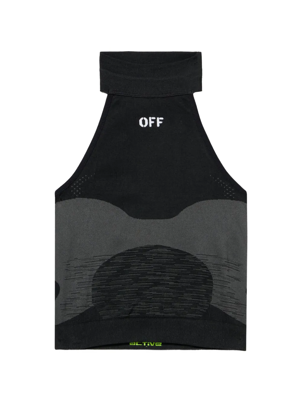 Бесшовный топ Off-White, черный
Бесшовный топ Off-White, черный