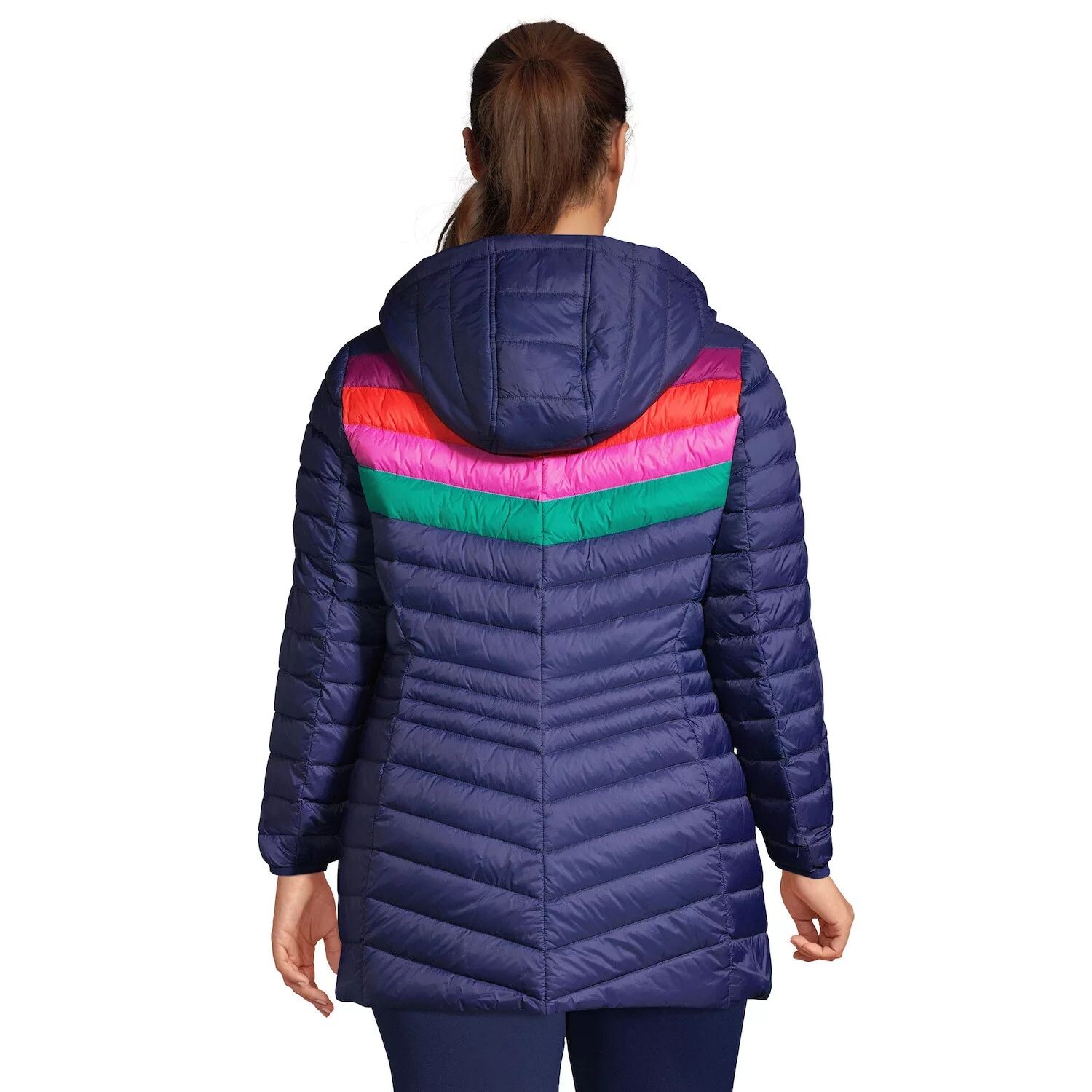 Сверхлегкая компактная пуховая куртка Lands' End Hood больших размеров Lands' End, черный
Сверхлегкая компактная пуховая куртка Lands' End Hood больших размеров Lands' End, черный