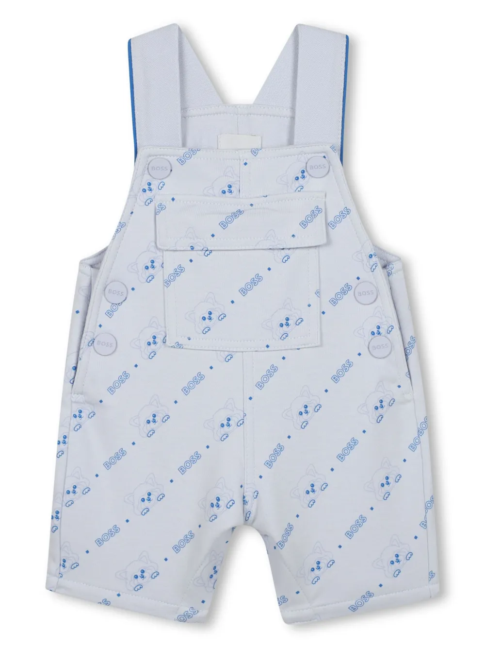 Комбинезон с логотипом BOSS Kidswear, синий 
Комбинезон с логотипом BOSS Kidswear, синий