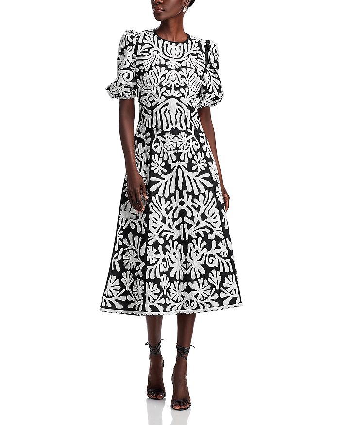 Платье Agathe с объемными рукавами и аппликацией Sea, черный
Платье Agathe с объемными рукавами и аппликацией Sea, черный