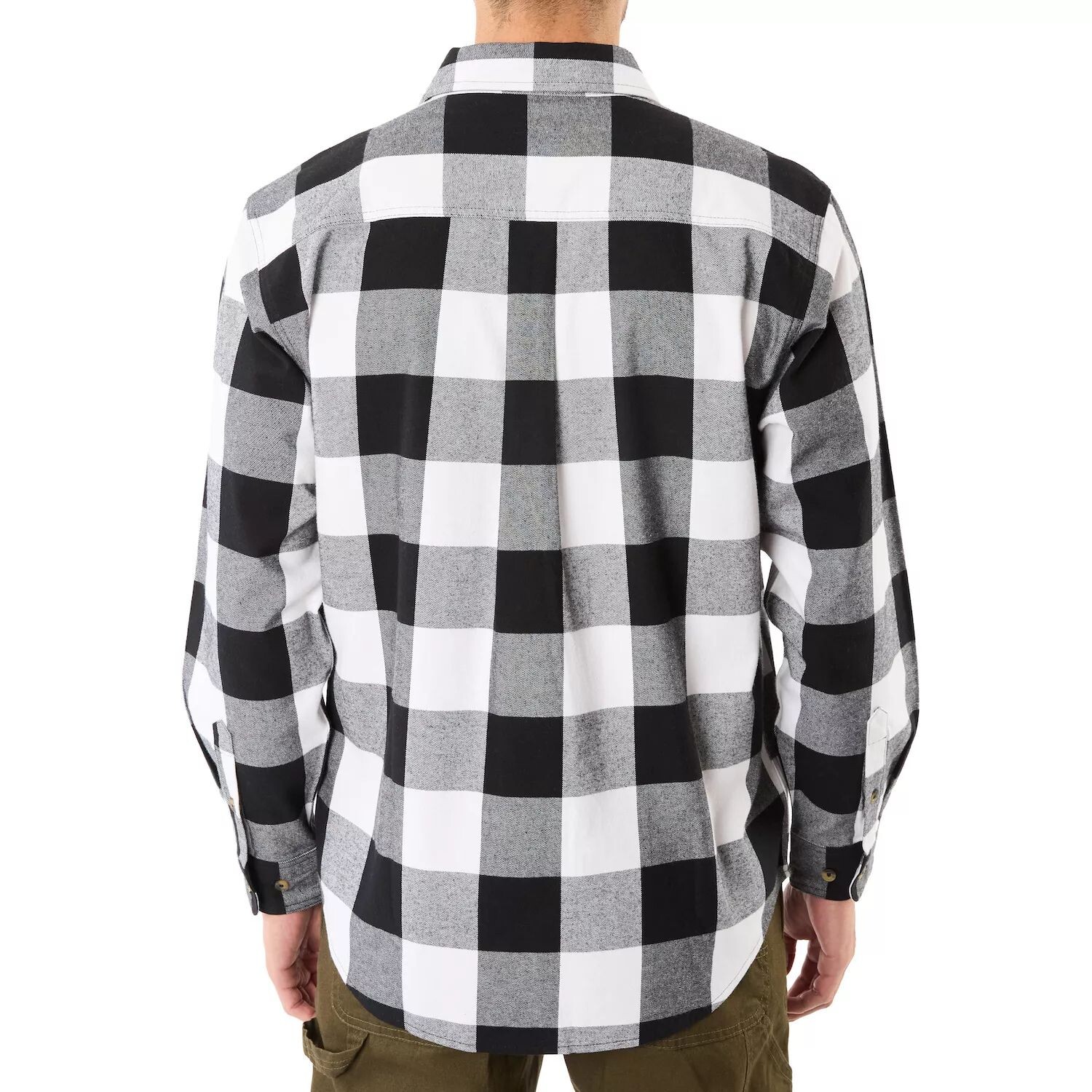 Мужская фланелевая рубашка на пуговицах больших и высоких размеров Smith's Workwear
Мужская фланелевая рубашка на пуговицах больших и высоких размеров Smith's Workwear