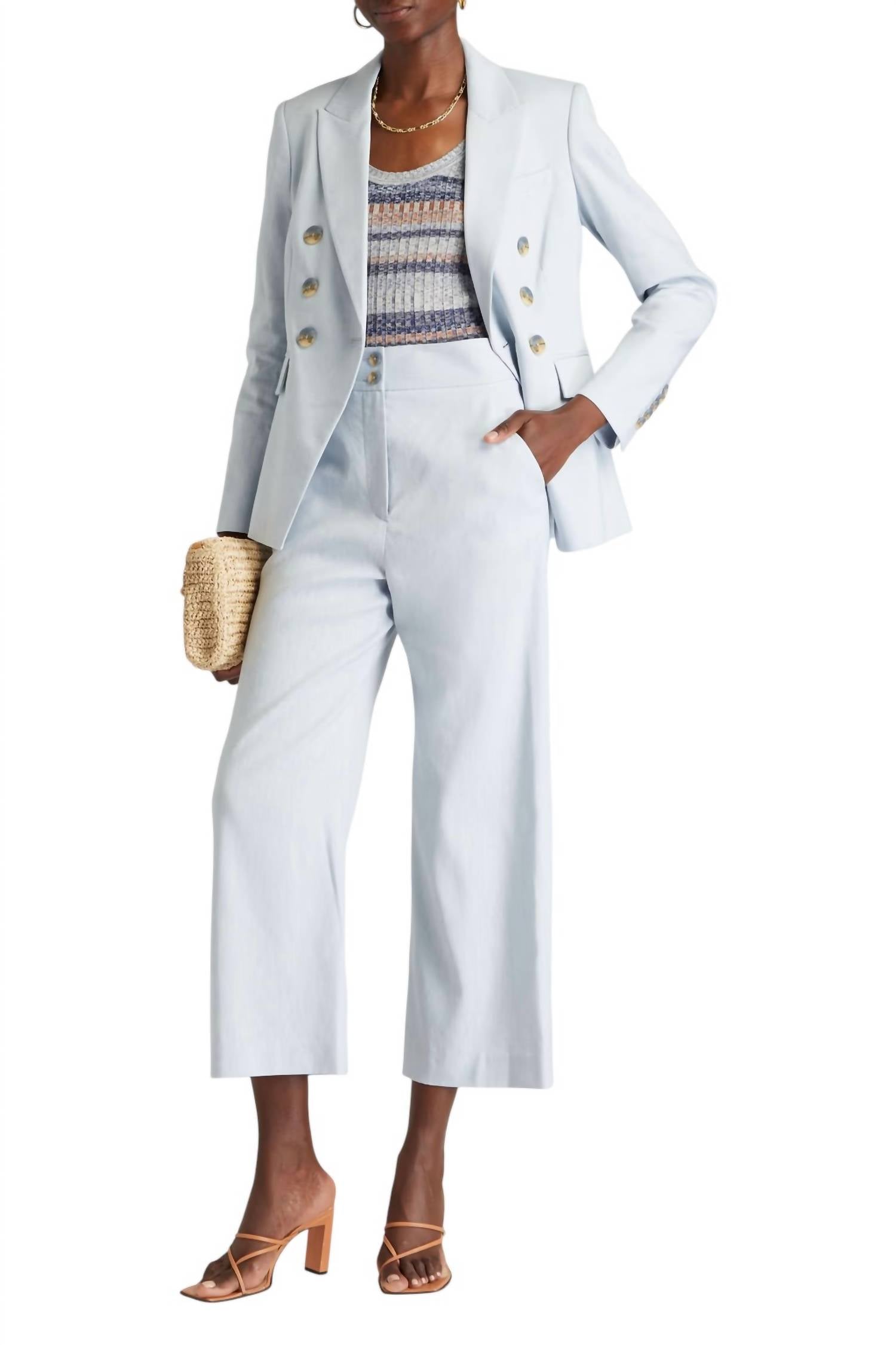 Белые брюки Jeanne Veronica Beard, белый
Белые брюки Jeanne Veronica Beard, белый