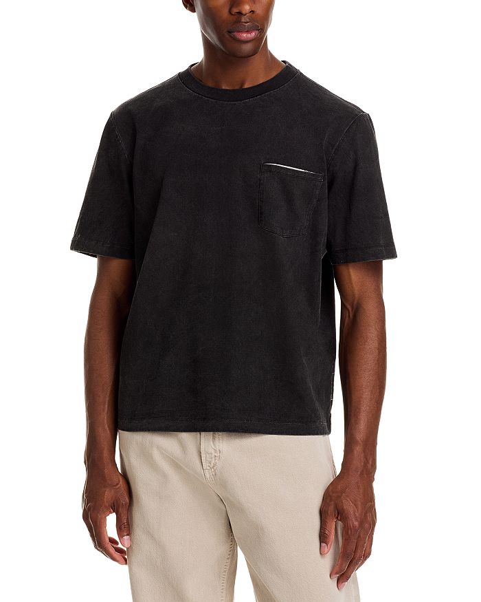 Футболка Deacon с принтом rag & bone, черный 
Футболка Deacon с принтом rag & bone, черный