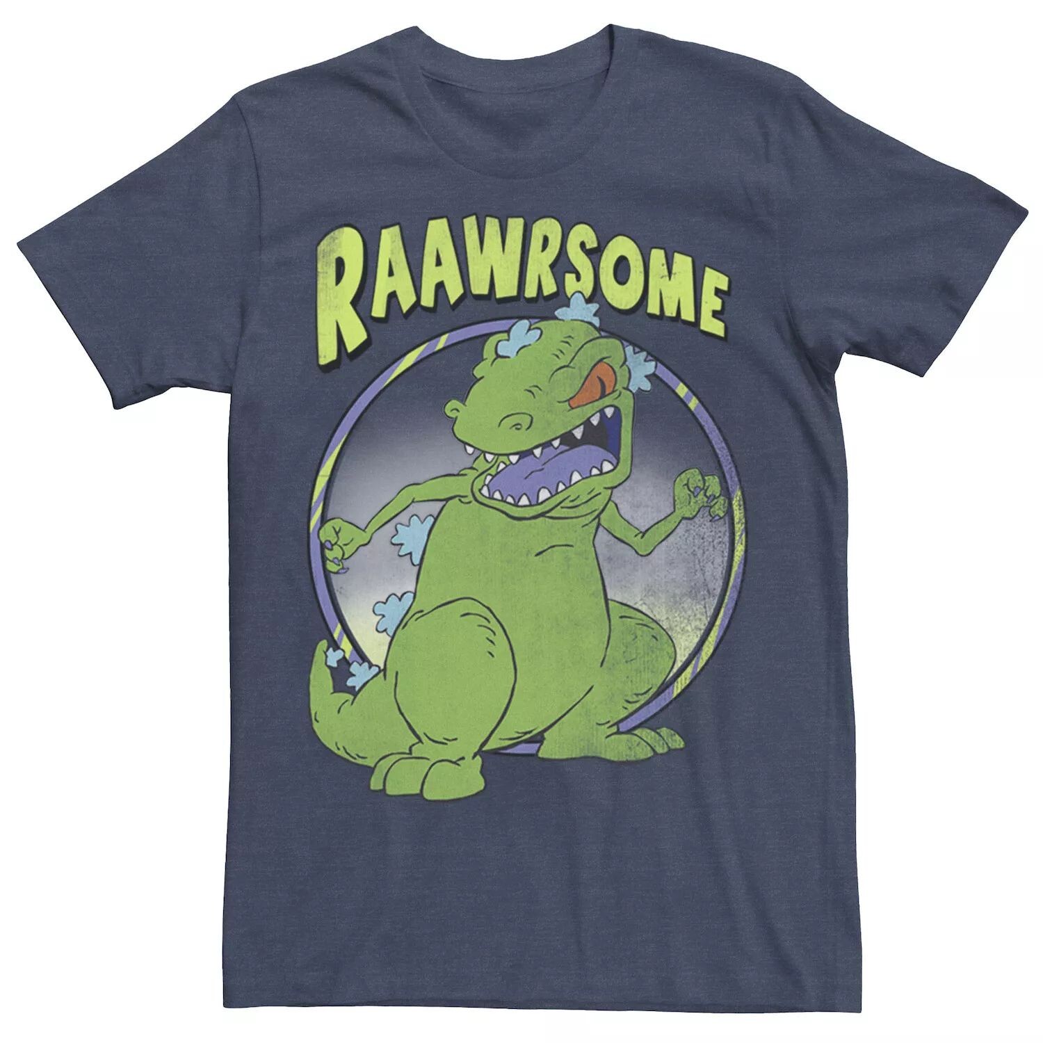 Мужская футболка RugRats Reptar Raawrsome Licensed Character 
Мужская футболка RugRats Reptar Raawrsome Licensed Character