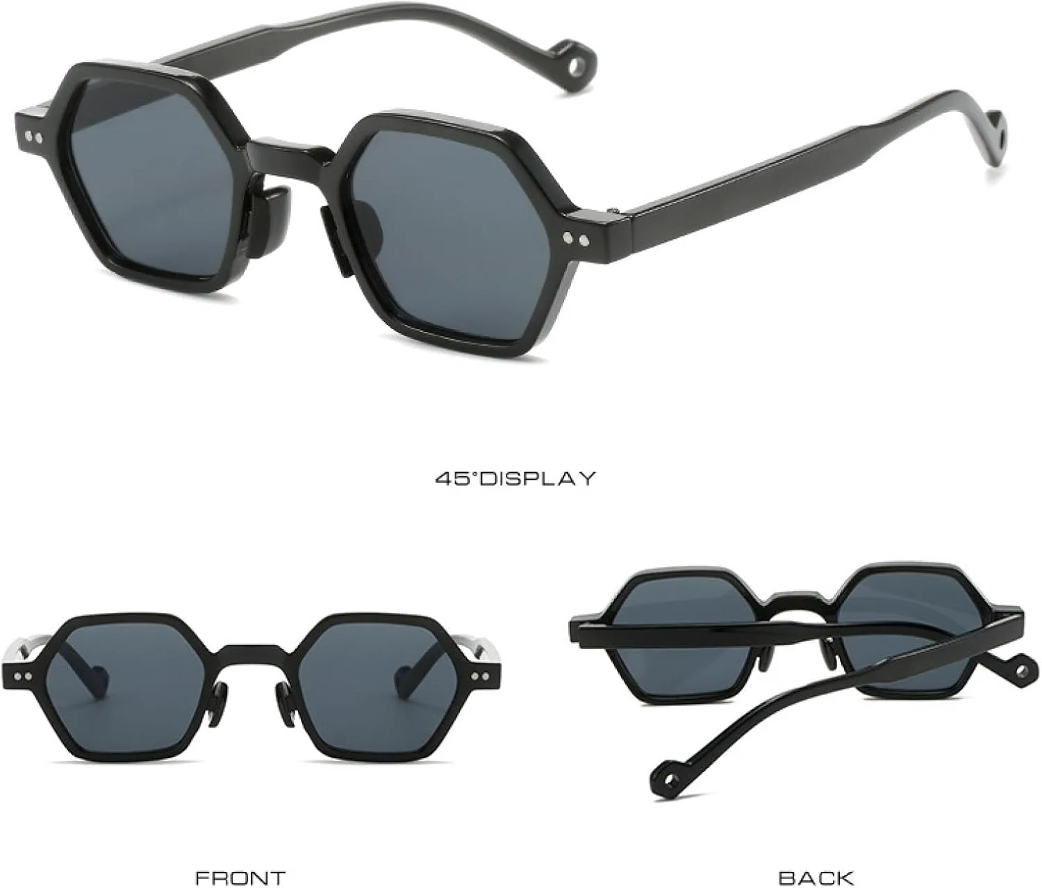 Винтажные женские солнцезащитные очки, модные очки с прозрачными линзами, защита от УФ-излучения UV400, мужские солнцезащитные очки с заклепками SZVVBKK, White
Винтажные женские солнцезащитные очки, модные очки с прозрачными линзами, защита от УФ-излучения UV400, мужские солнцезащитные очки с заклепками SZVVBKK, White