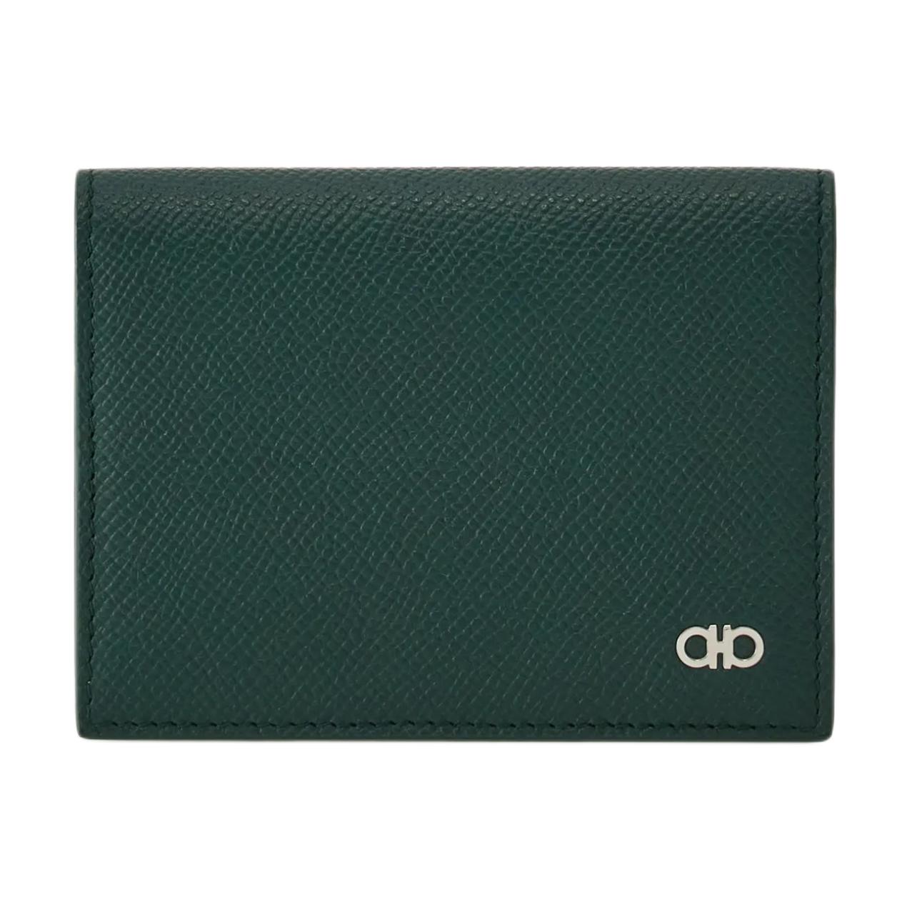 Ferragamo Гаучини Кожаный картхолдер унисекс зелёный
Ferragamo Гаучини Кожаный картхолдер унисекс зелёный