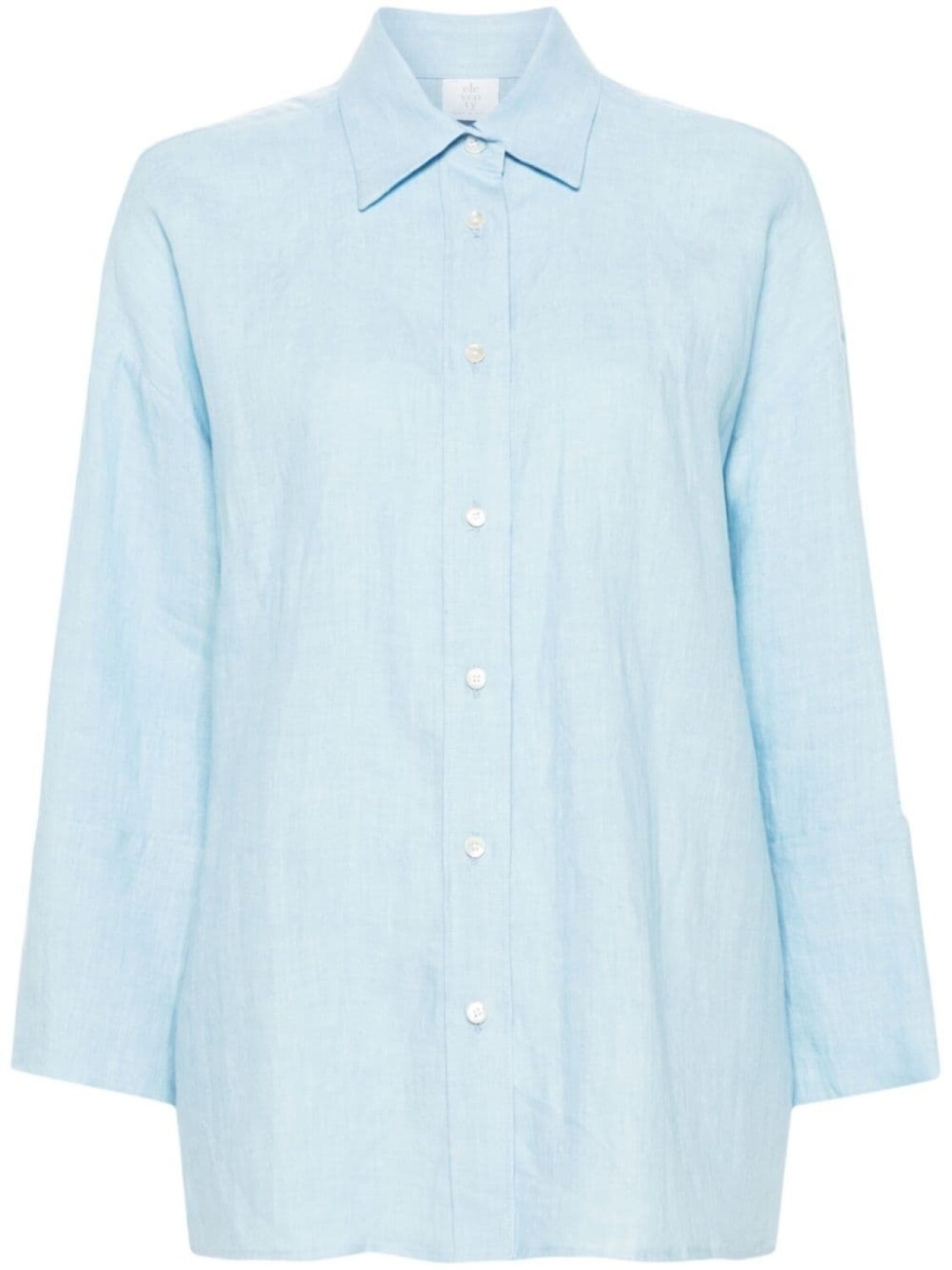 Eleventy рубашка с приспущенными плечами, синий
Eleventy рубашка с приспущенными плечами, синий