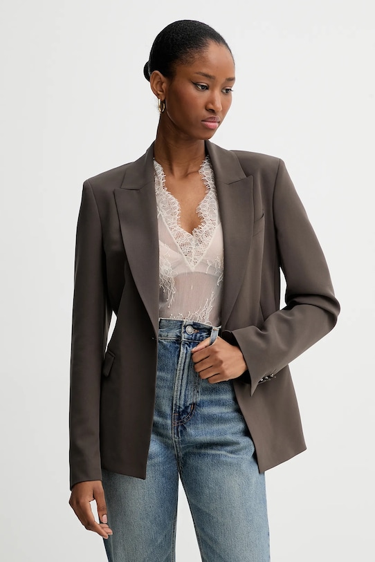Жакет и блузка Blugirl Blumarine, коричневый
Жакет и блузка Blugirl Blumarine, коричневый