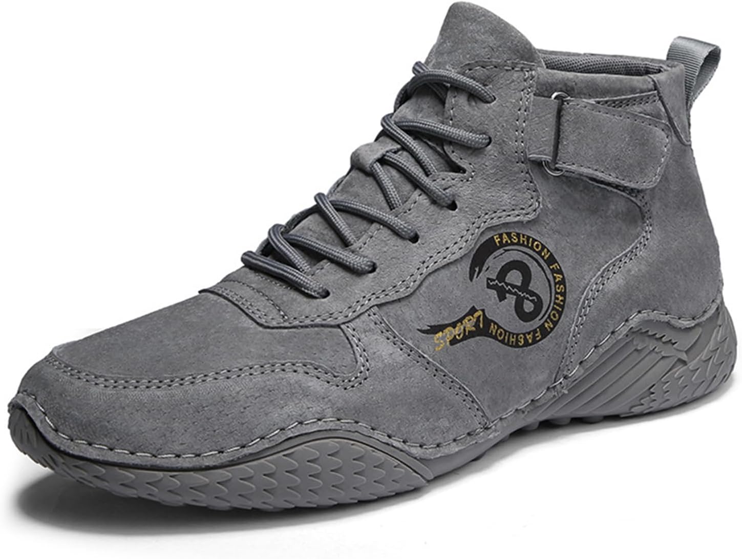 Мужские ботинки Чукка на шнуровке с высокой подошвой из замшевой кожи, повседневные с плоской подошвой, дышащие, с мягкой подошвой, модные кроссовки, легкие, с круглым носком, для улицы, путешествий, вождения и прогулок Houdbdol, серый
Мужские ботинки Чукка на шнуровке с высокой подошвой из замшевой кожи, повседневные с плоской подошвой, дышащие, с мягкой подошвой, модные кроссовки, легкие, с круглым носком, для улицы, путешествий, вождения и прогулок Houdbdol, серый
