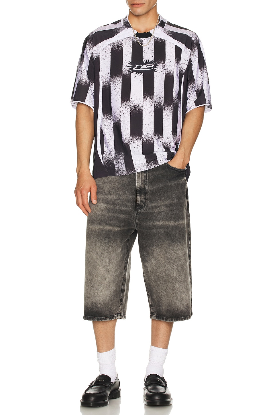 Рваная футболка Le Père, Black
Рваная футболка Le Père, Black