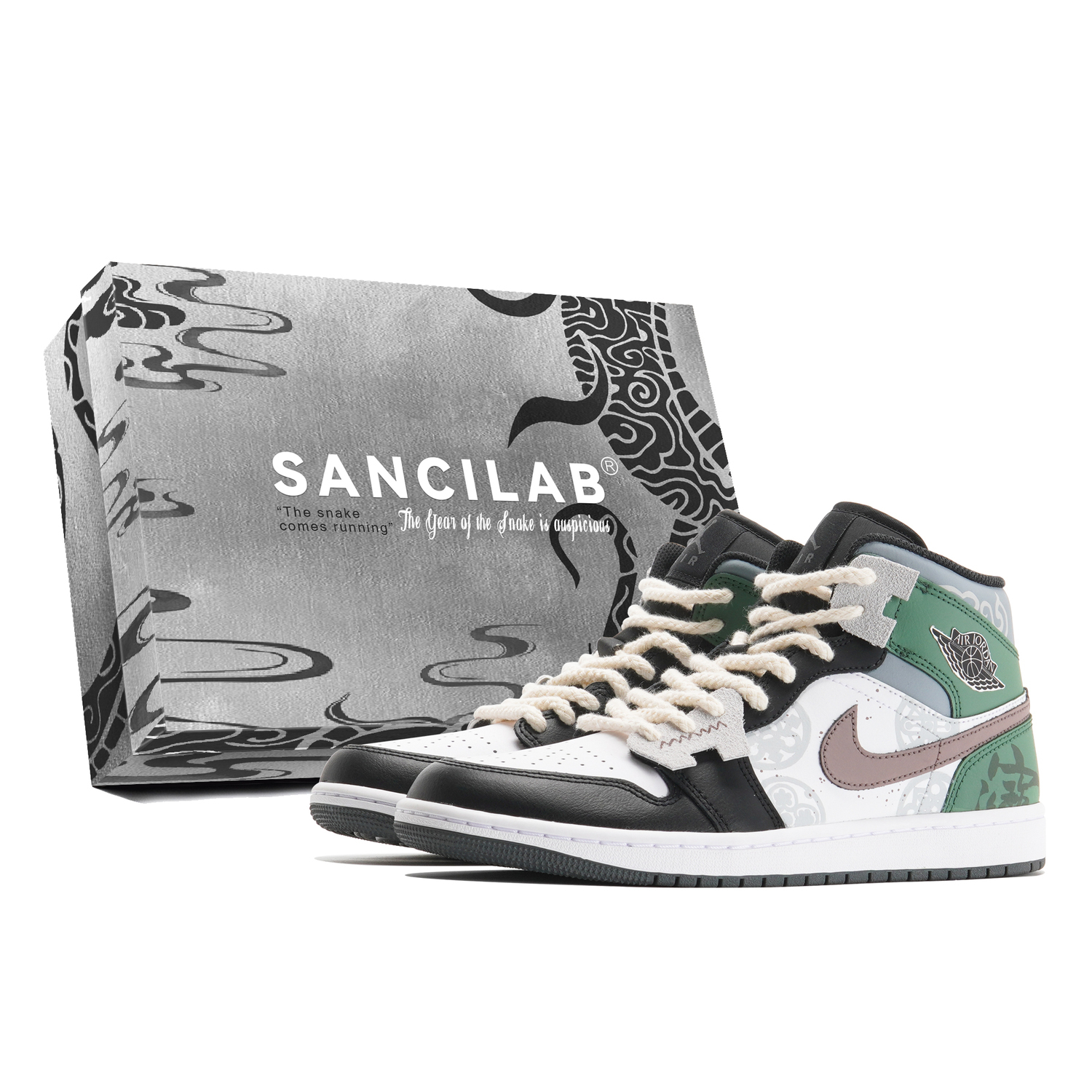 Jordan Винтажные баскетбольные кроссовки Air 1 унисекс мид-топ белые
Jordan Винтажные баскетбольные кроссовки Air 1 унисекс мид-топ белые