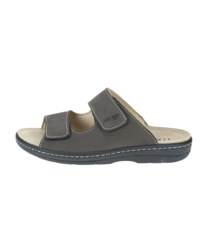 Мужские кожаные сандалии, удобные, с широкой колодкой. Longo, коричневый
Мужские кожаные сандалии, удобные, с широкой колодкой. Longo, коричневый