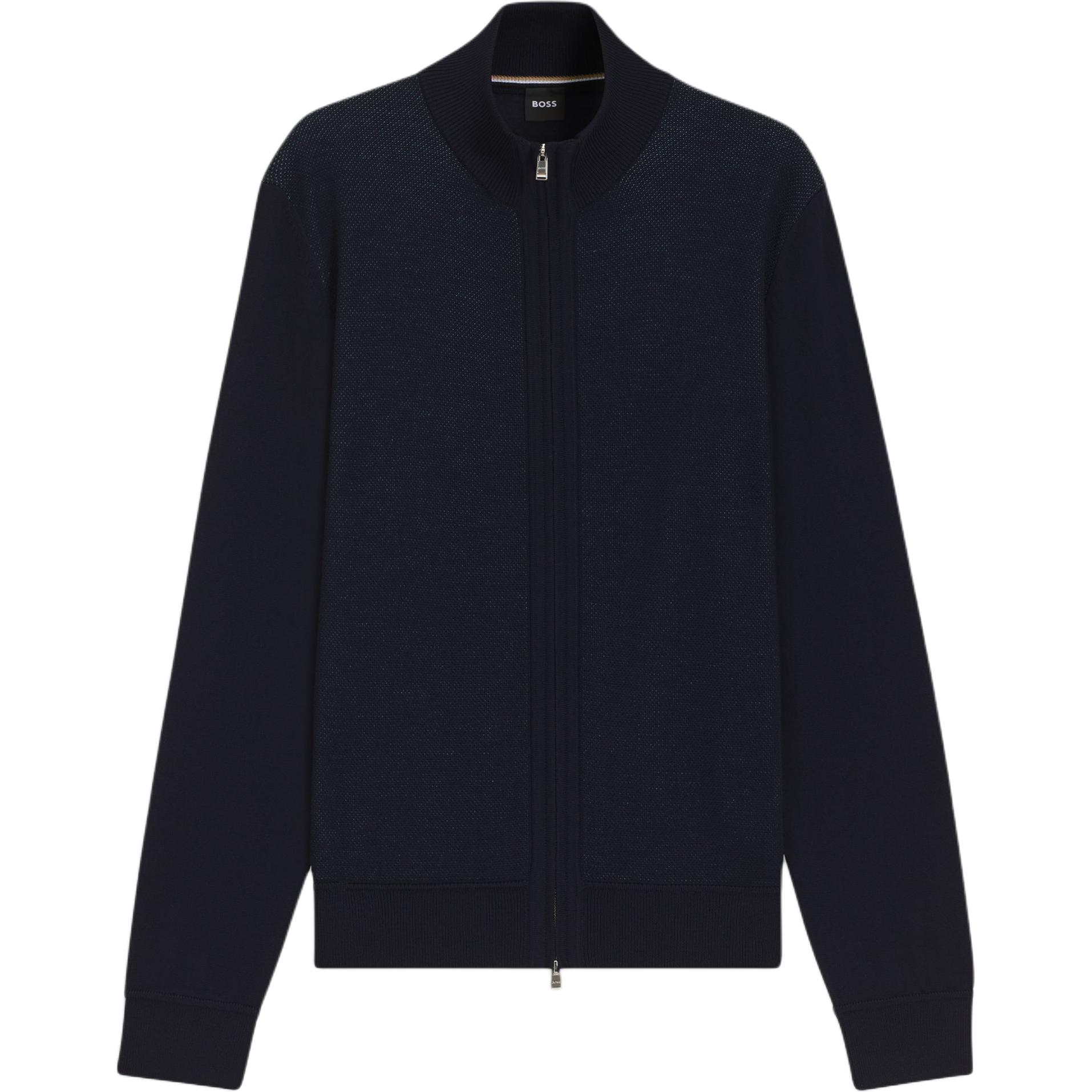 Кардиган Boss на молнии HUGO BOSS, темно-синий
Кардиган Boss на молнии HUGO BOSS, темно-синий