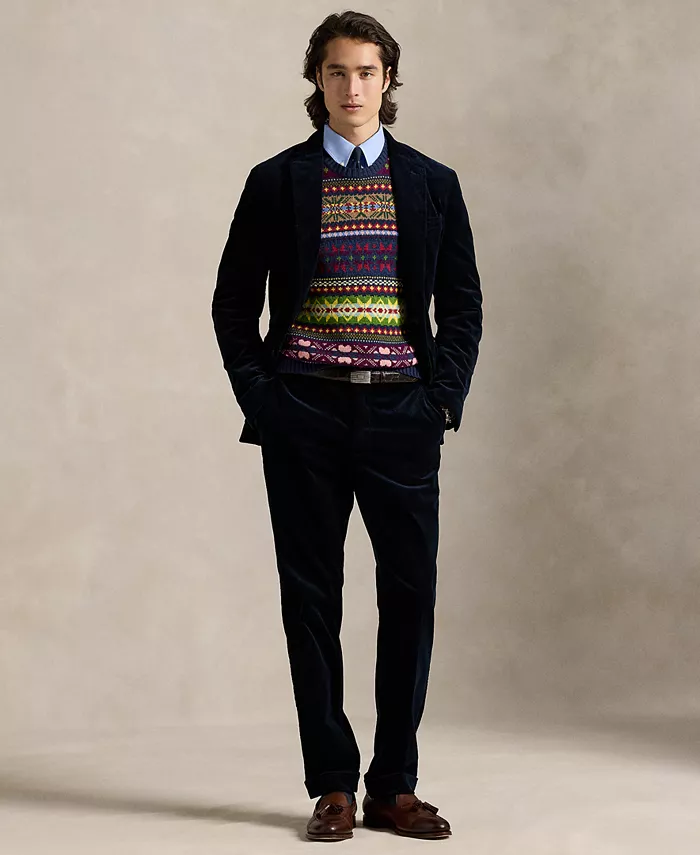 Мужские эластичные брюки из вельвета Polo Ralph Lauren, синий
Мужские эластичные брюки из вельвета Polo Ralph Lauren, синий