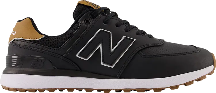 Кроссовки 574 Greens v2 4E Wide 'Black Gum', черный 
Кроссовки 574 Greens v2 4E Wide 'Black Gum', черный