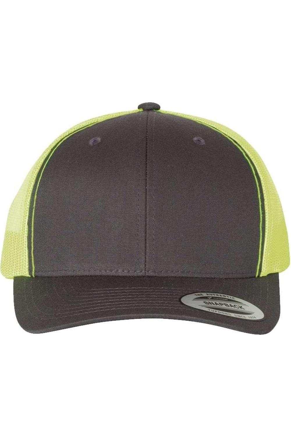 Кепка YP Classics из шести панелей в стиле ретро дальнобойщика, цвет charcoal/ neon green
Кепка YP Classics из шести панелей в стиле ретро дальнобойщика, цвет charcoal/ neon green