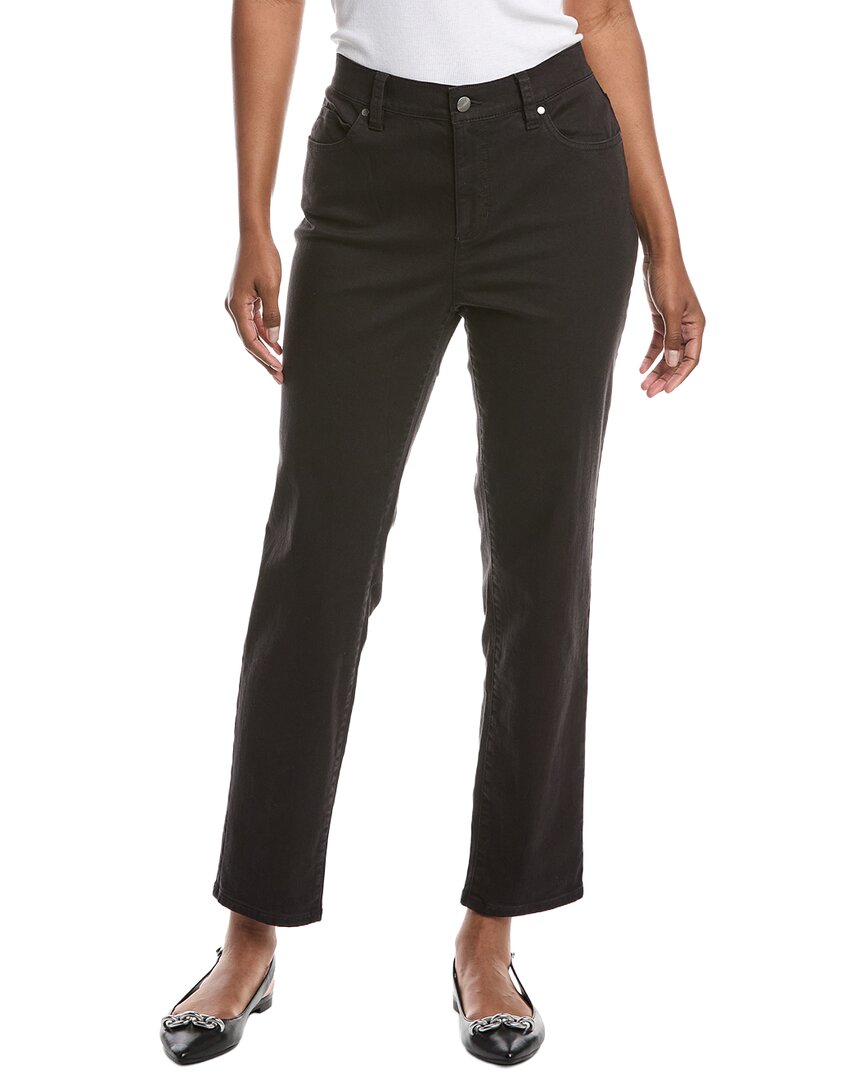 Джинсы Eileen Fisher с высокой талией, зауженные до щиколотки, черный
Джинсы Eileen Fisher с высокой талией, зауженные до щиколотки, черный