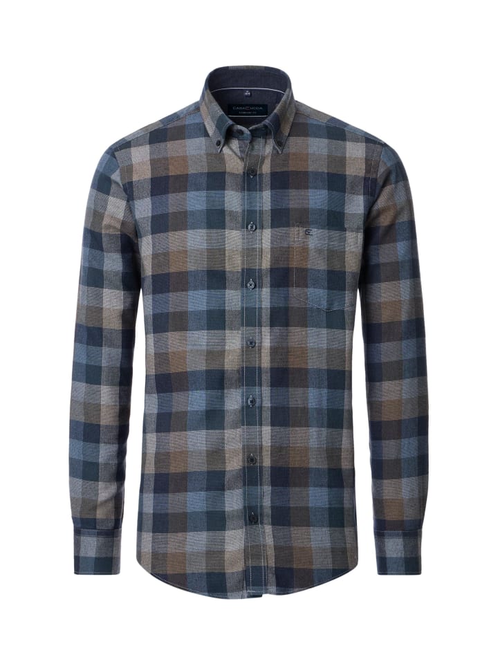 Рубашка CASAMODA Freizeithemd, синий
Рубашка CASAMODA Freizeithemd, синий