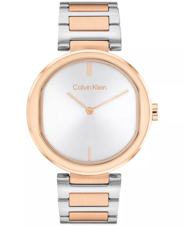 Женские двухстрелочные двухцветные часы-браслет из нержавеющей стали, 36 мм Calvin Klein
Женские двухстрелочные двухцветные часы-браслет из нержавеющей стали, 36 мм Calvin Klein