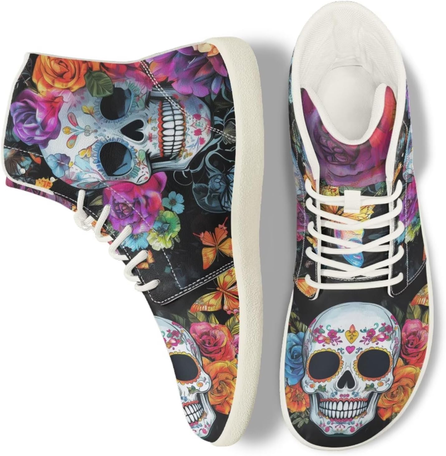 Кроссовки Skull Barefoot для женщин и мужчин с нулевым перепадом, для трейл-раннинга, широким носком и минималистичным дизайном Getelinseng, Skull Butterfly Flower
Кроссовки Skull Barefoot для женщин и мужчин с нулевым перепадом, для трейл-раннинга, широким носком и минималистичным дизайном Getelinseng, Skull Butterfly Flower