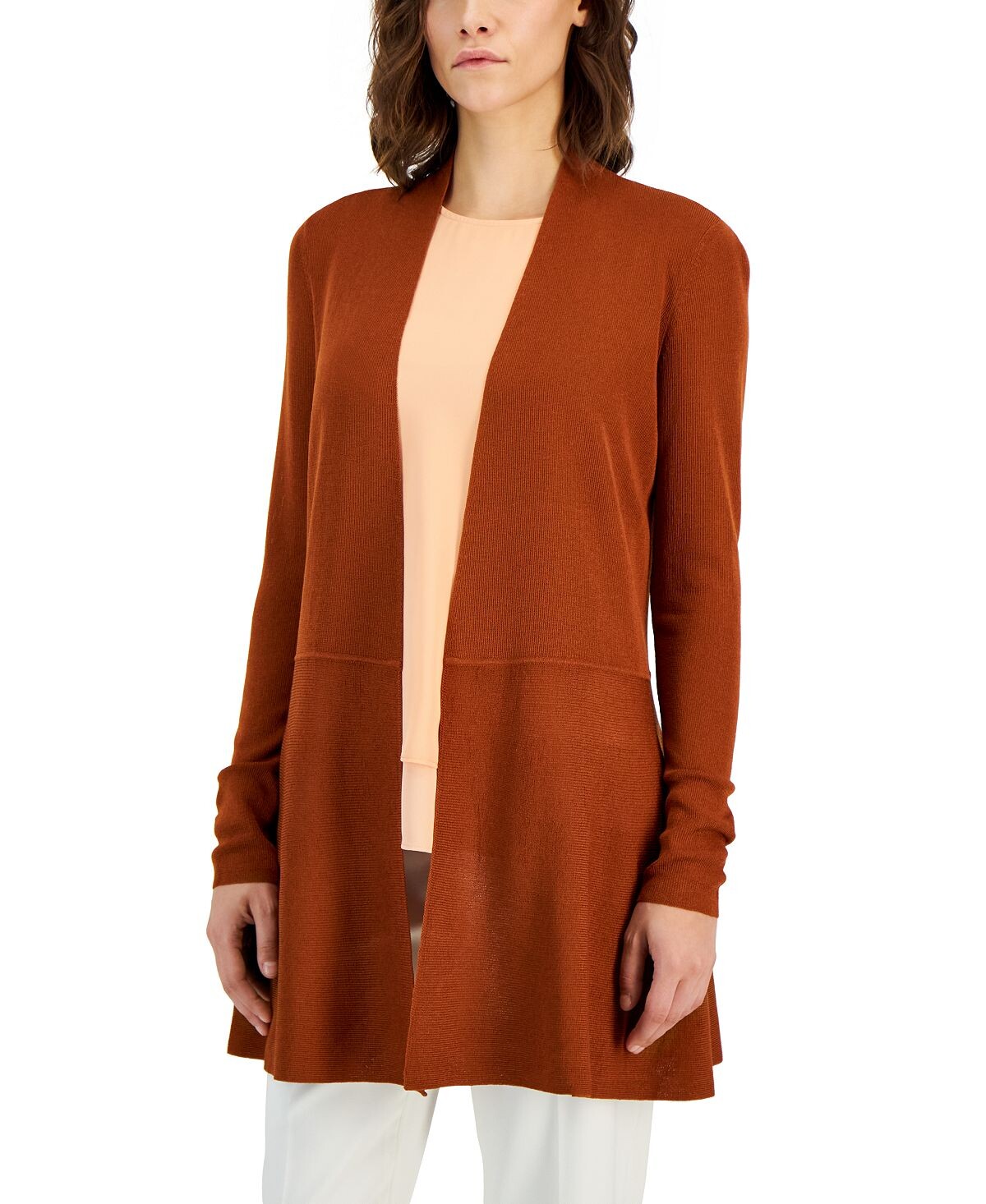 Удлиненный кардиган Monterey с открытым передом Anne Klein
Удлиненный кардиган Monterey с открытым передом Anne Klein