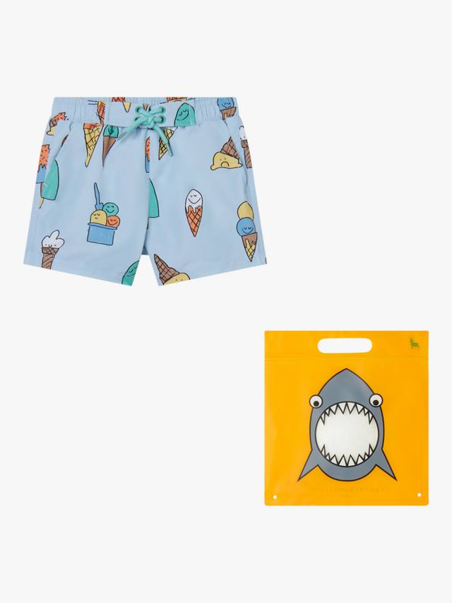 Детские плавательные шорты для мороженого Stella McCartney Kids, синий
Детские плавательные шорты для мороженого Stella McCartney Kids, синий