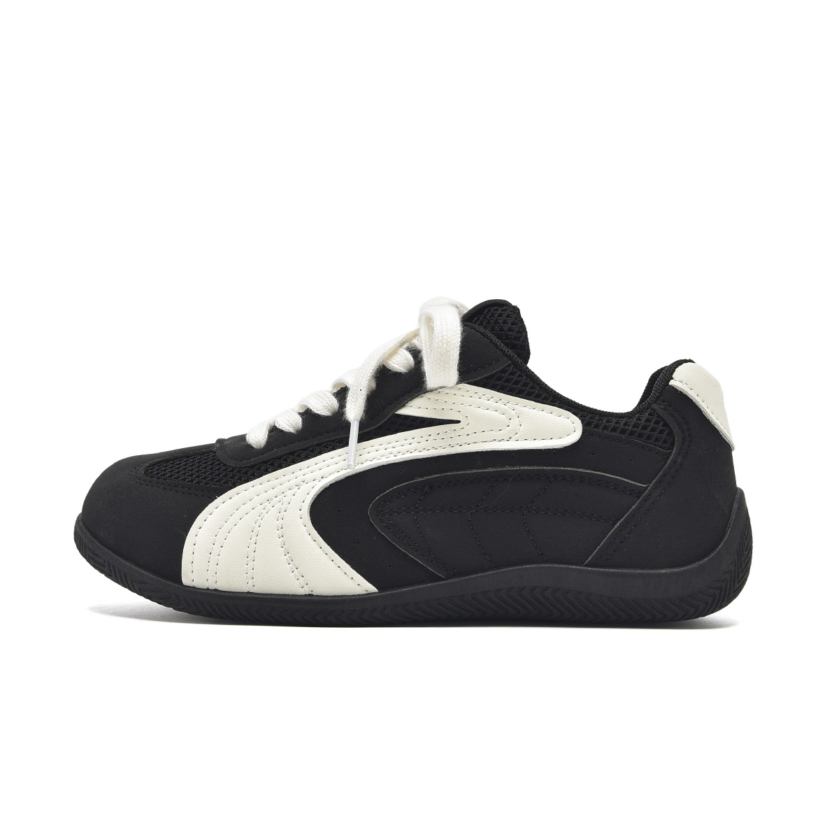 Paddington Bears Износостойкие легкие низкие кеды унисекс черные с белыми шнурками, цвет Black (White Shoelace)
Paddington Bears Износостойкие легкие низкие кеды унисекс черные с белыми шнурками, цвет Black (White Shoelace)