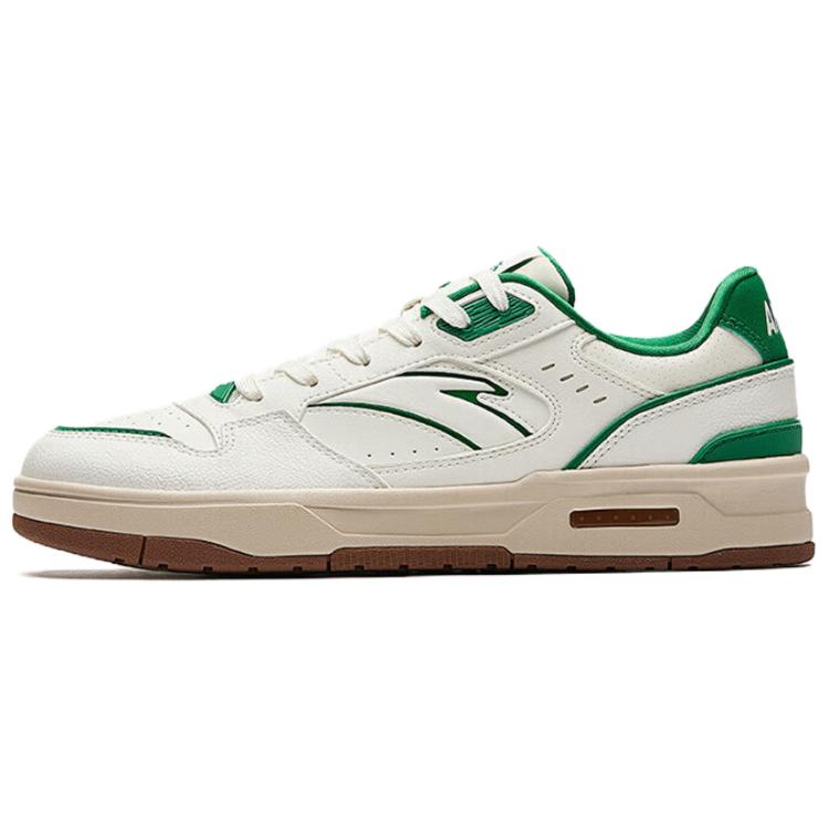 ANTA Низкие кроссовки для скейтбординга Lieyan1.0 с противоскользящим и износостойким покрытием, мужские, белые, зеленые
ANTA Низкие кроссовки для скейтбординга Lieyan1.0 с противоскользящим и износостойким покрытием, мужские, белые, зеленые