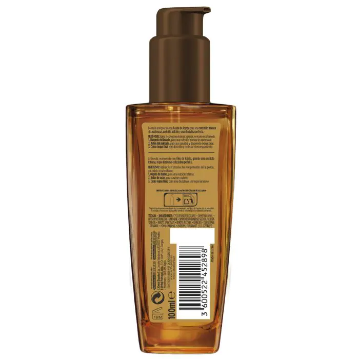 Масло для волос elvive aceite extraordinario cabello seco L'Oréal París, объем 100 мл
Масло для волос elvive aceite extraordinario cabello seco L'Oréal París, объем 100 мл