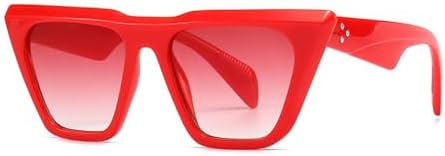 Ретро солнцезащитные очки для мужчин и женщин, популярные солнцезащитные очки для женщин, красные очки, водительские очки, защита от УФ-излучения UV400, зеркальные заклепки MTZJH, C2 Red
Ретро солнцезащитные очки для мужчин и женщин, популярные солнцезащитные очки для женщин, красные очки, водительские очки, защита от УФ-излучения UV400, зеркальные заклепки MTZJH, C2 Red