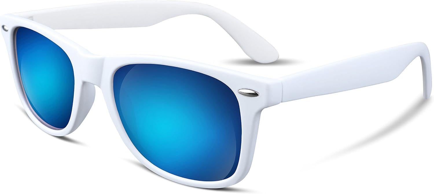 FEISEDY Классические квадратные ретро поляризованные солнцезащитные очки для женщин и мужчин в стиле 80-х, модные, с защитой от УФ-излучения UV400, B1858, Frosted White Frame & Blue Mirror Lens
FEISEDY Классические квадратные ретро поляризованные солнцезащитные очки для женщин и мужчин в стиле 80-х, модные, с защитой от УФ-излучения UV400, B1858, Frosted White Frame & Blue Mirror Lens