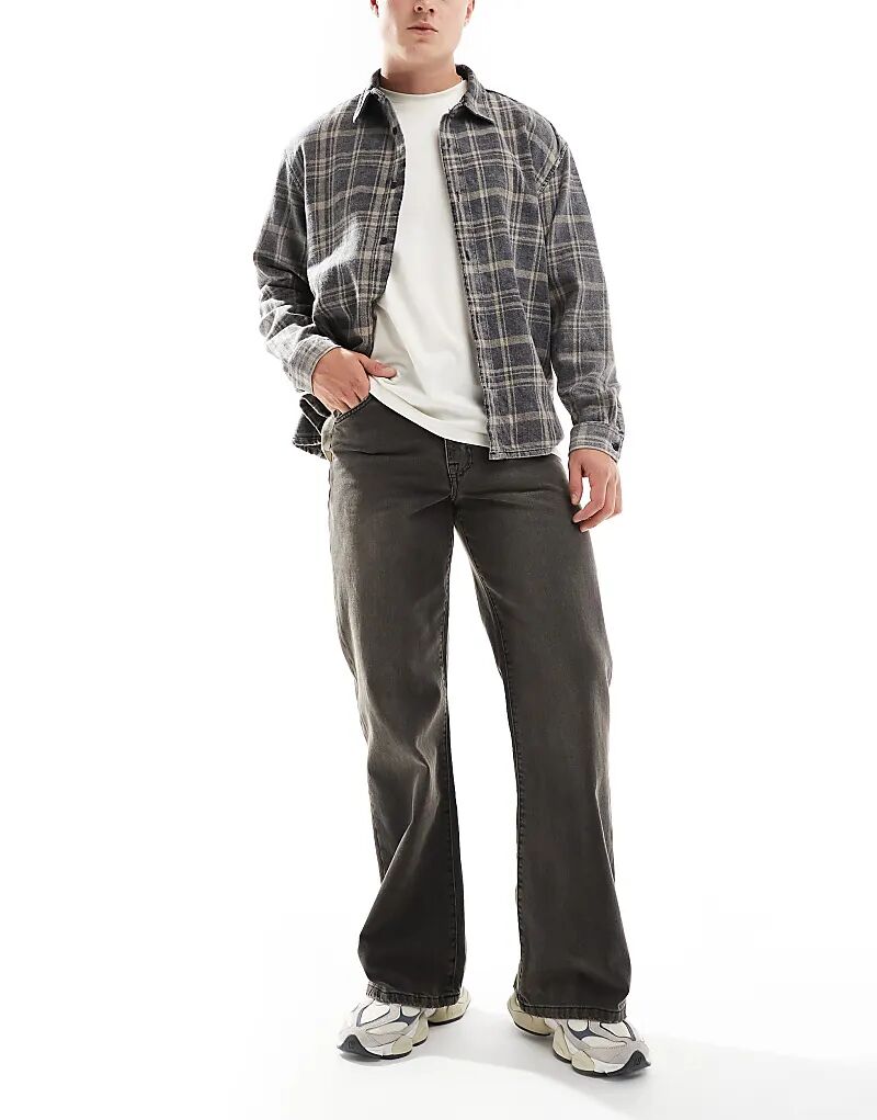 Широкие джинсы коричневого цвета ASOS DESIGN
Широкие джинсы коричневого цвета ASOS DESIGN