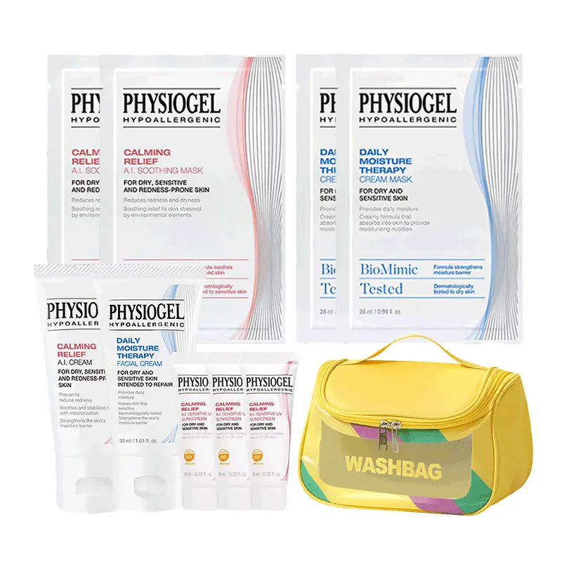 Наборы для ухода за кожей Unisex Physiogel
Наборы для ухода за кожей Unisex Physiogel