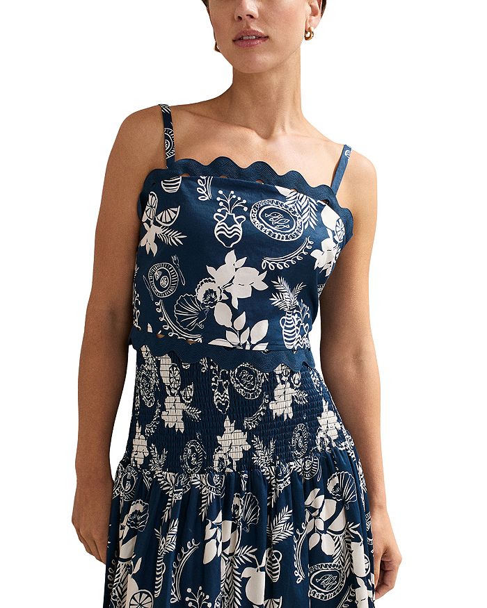 Топ с принтом Evalina Phase Eight, синий
Топ с принтом Evalina Phase Eight, синий