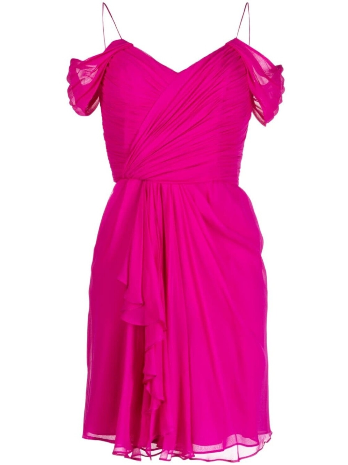 Шелковое платье мини Sandrelli Costarellos, розовый
Шелковое платье мини Sandrelli Costarellos, розовый