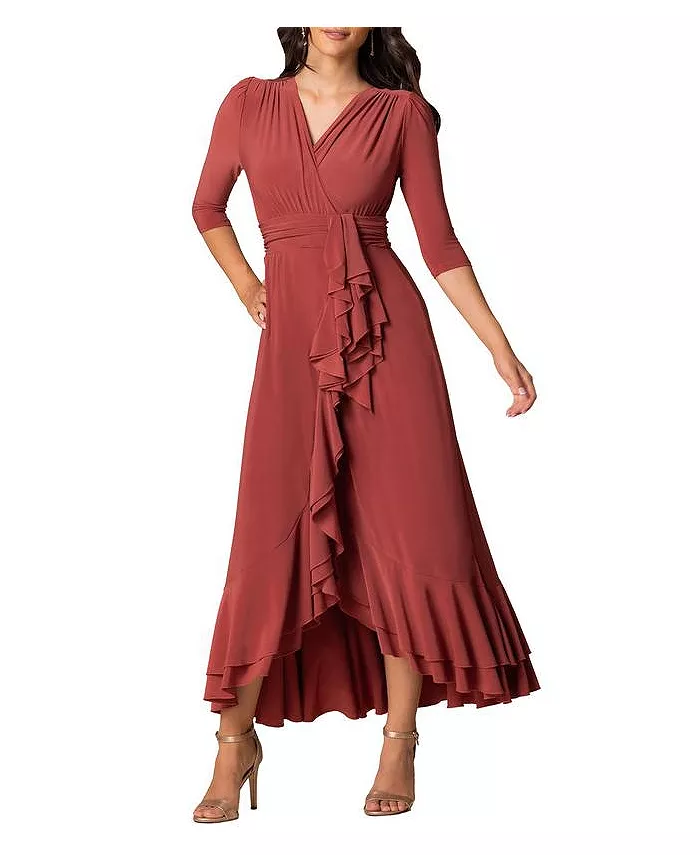 Женское вечернее платье Veronica Ruffle Kiyonna, красный
Женское вечернее платье Veronica Ruffle Kiyonna, красный