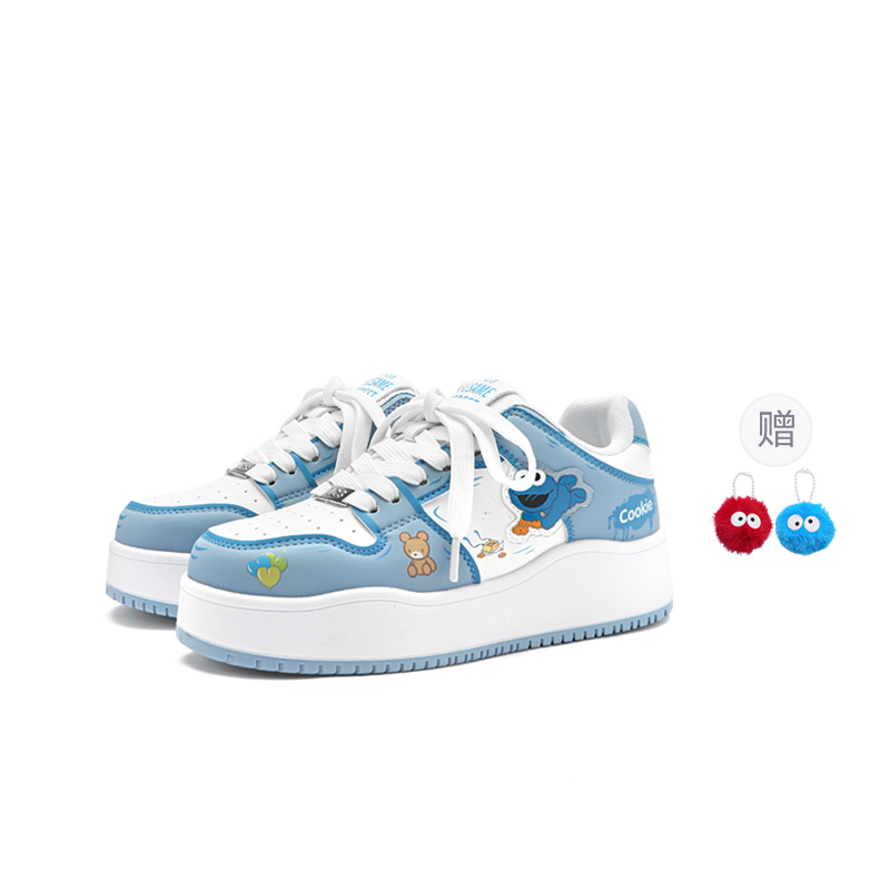 SESAME STREET Низкие платформенные скейтерские ботинки для увеличения роста унисекс Cloud Blue с подвеской, цвет Cloud Blue (Includes 1 Random Pendant)
SESAME STREET Низкие платформенные скейтерские ботинки для увеличения роста унисекс Cloud Blue с подвеской, цвет Cloud Blue (Includes 1 Random Pendant)
