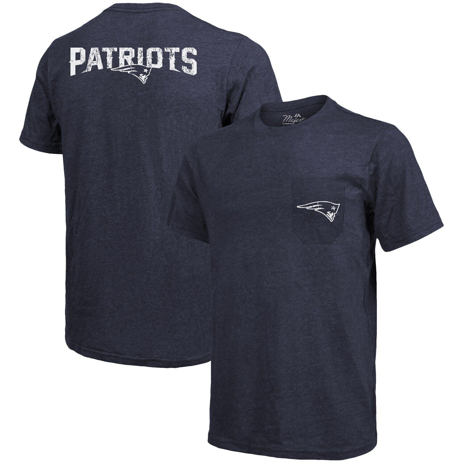Футболка New England Patriots Threads с карманами Tri-Blend - Темно-синий с меланжевым отливом Majestic
Футболка New England Patriots Threads с карманами Tri-Blend - Темно-синий с меланжевым отливом Majestic