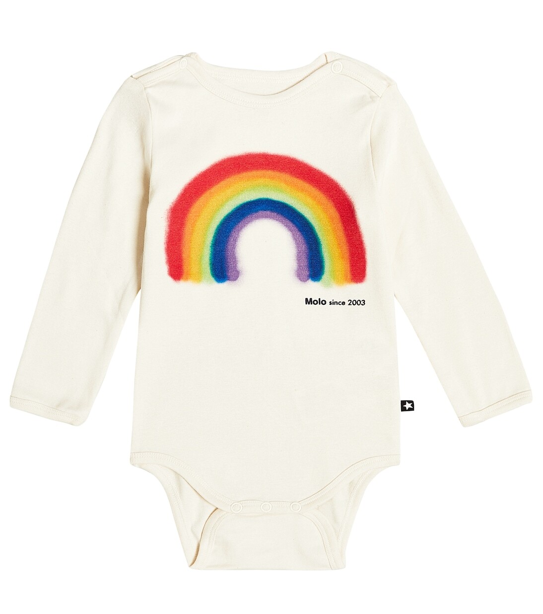 Комбинезон из смесового хлопка с принтом baby foss Molo, мультиколор