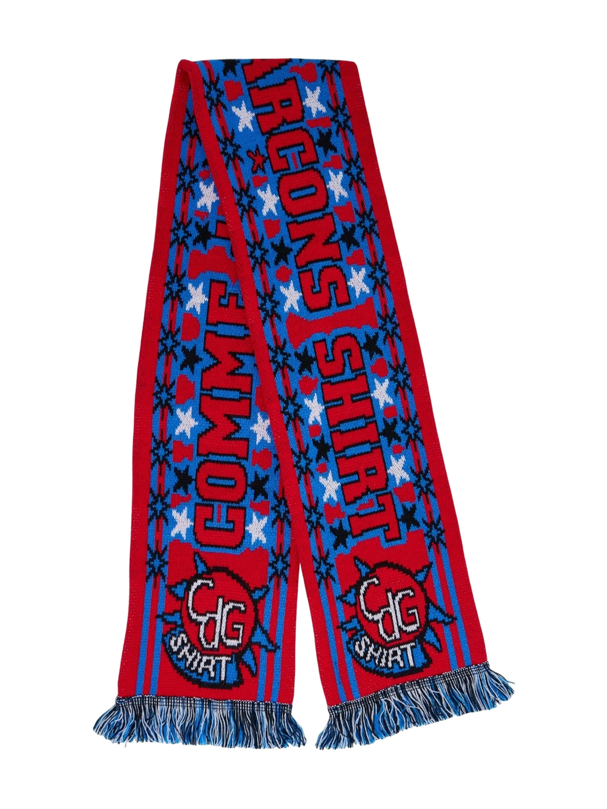 Шарф с бахромой Comme Des Garçons Shirt, красный
Шарф с бахромой Comme Des Garçons Shirt, красный