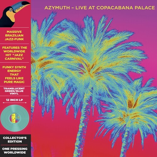 Виниловая пластинка Azymuth: Live at Copacabana Palace
Виниловая пластинка Azymuth: Live at Copacabana Palace