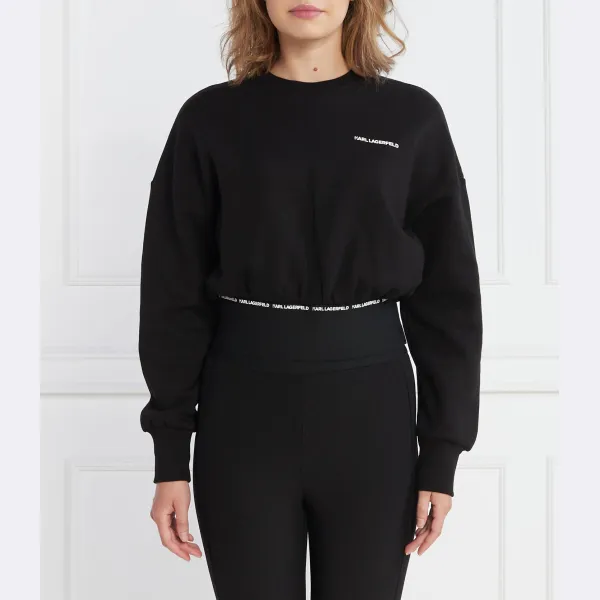 Толстовка обычного кроя Karl Lagerfeld, черный 
Толстовка обычного кроя Karl Lagerfeld, черный