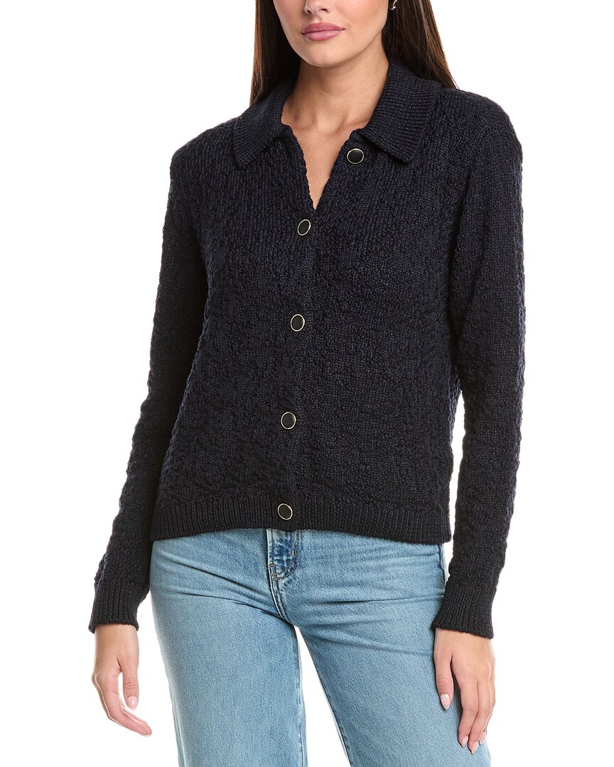 Rag & bone Кардиган из шерстяной смеси Lecroy, синий
Rag & bone Кардиган из шерстяной смеси Lecroy, синий