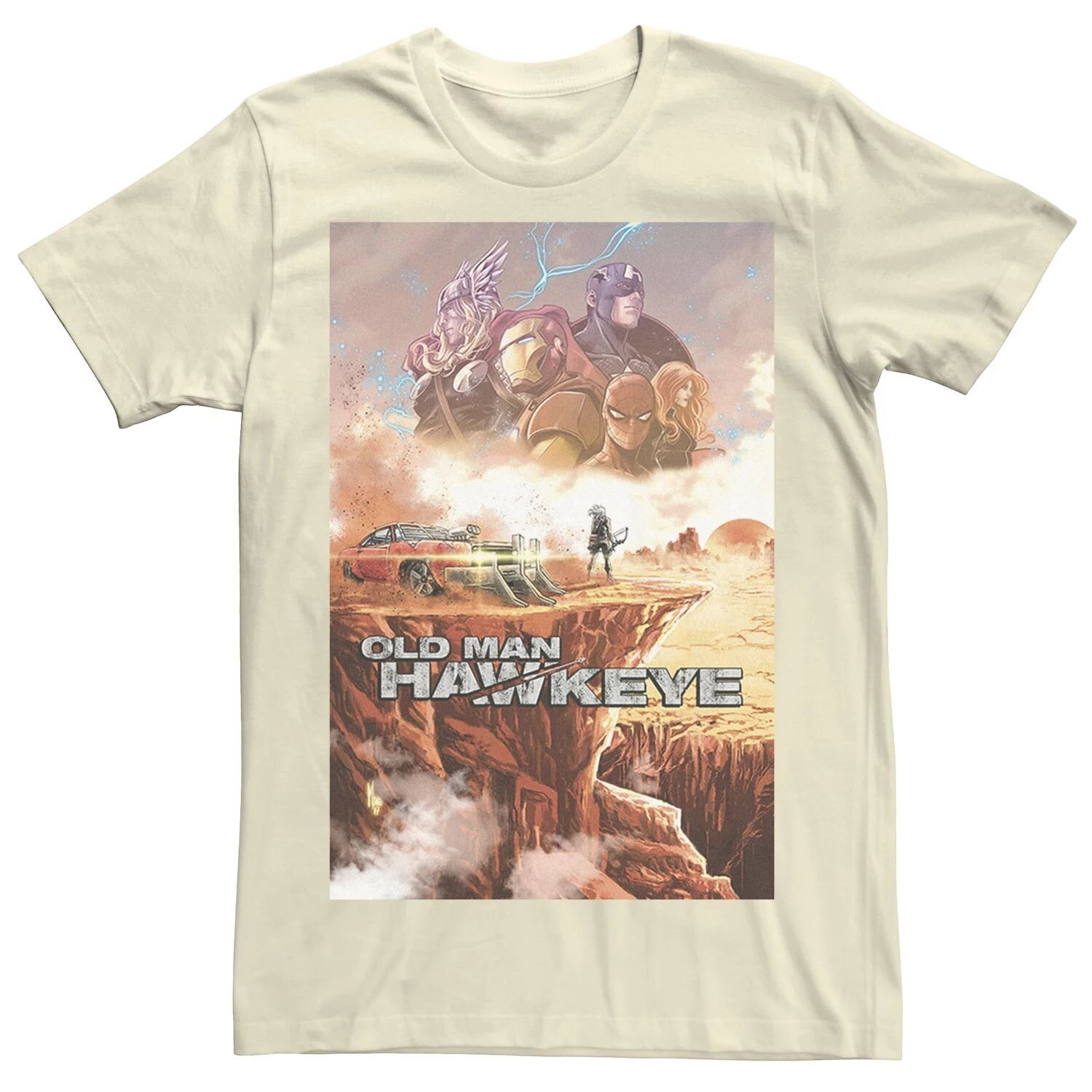 Мужская футболка с графическим принтом Old Man Hawkeye Desert Comic Cover Marvel
Мужская футболка с графическим принтом Old Man Hawkeye Desert Comic Cover Marvel