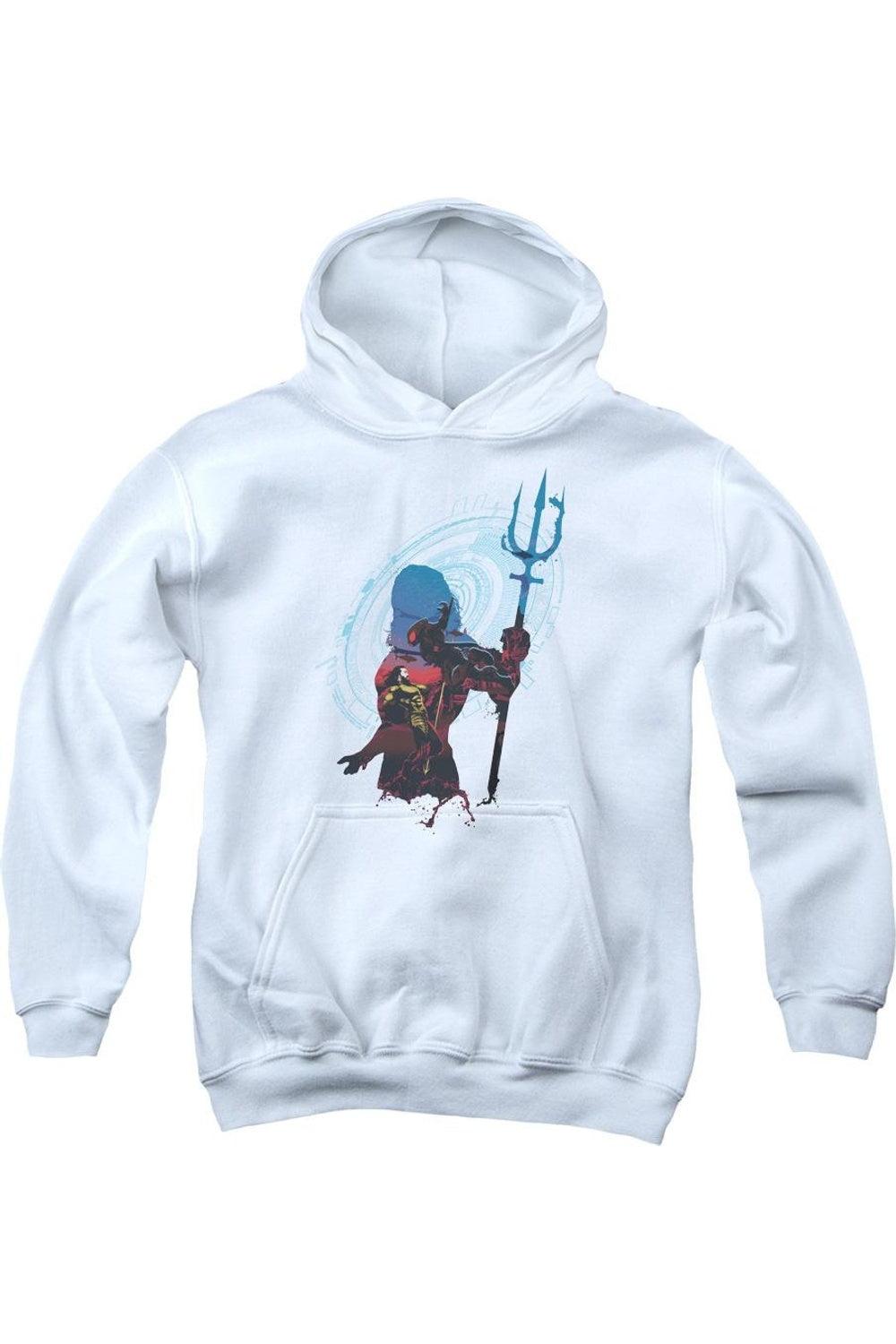 Молодежная толстовка с капюшоном "Аквамен" с силуэтом из фильма Gildan, белый
Молодежная толстовка с капюшоном "Аквамен" с силуэтом из фильма Gildan, белый