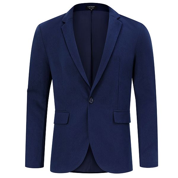 Мужской пиджак для рождественской вечеринки с принтом и шалью Clearflower, Navy Blue
Мужской пиджак для рождественской вечеринки с принтом и шалью Clearflower, Navy Blue